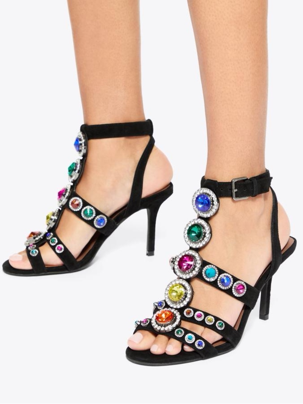 Kurt Geiger OCTAVIA HIGH GLADIATOR HEEL NEW Sz 9
